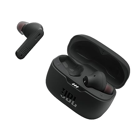 JBL Endurance Run 2, Sports in Ear Wired Earphones with Mic, Pure Bass, Sweatproof, Flexsoft eartips, Magnetic Earbuds, Fliphook & TwistLock Technology with Voice Assistant Support for Mobiles (Black)-1
