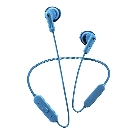 JBL Tune 215BT, 16 Hrs Playtime with Quick Charge, in Ear Bluetooth Wireless Earphones with Mic, 12.5mm Premium Earbuds with Pure Bass, BT 5.0, Dual Pairing, Type C & Voice Assistant Support (Blue)-1