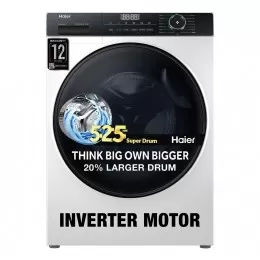 Haier 8 Kg 5 Star Inverter Direct Motion Motor Fully Automatic Front Load Washing Machine